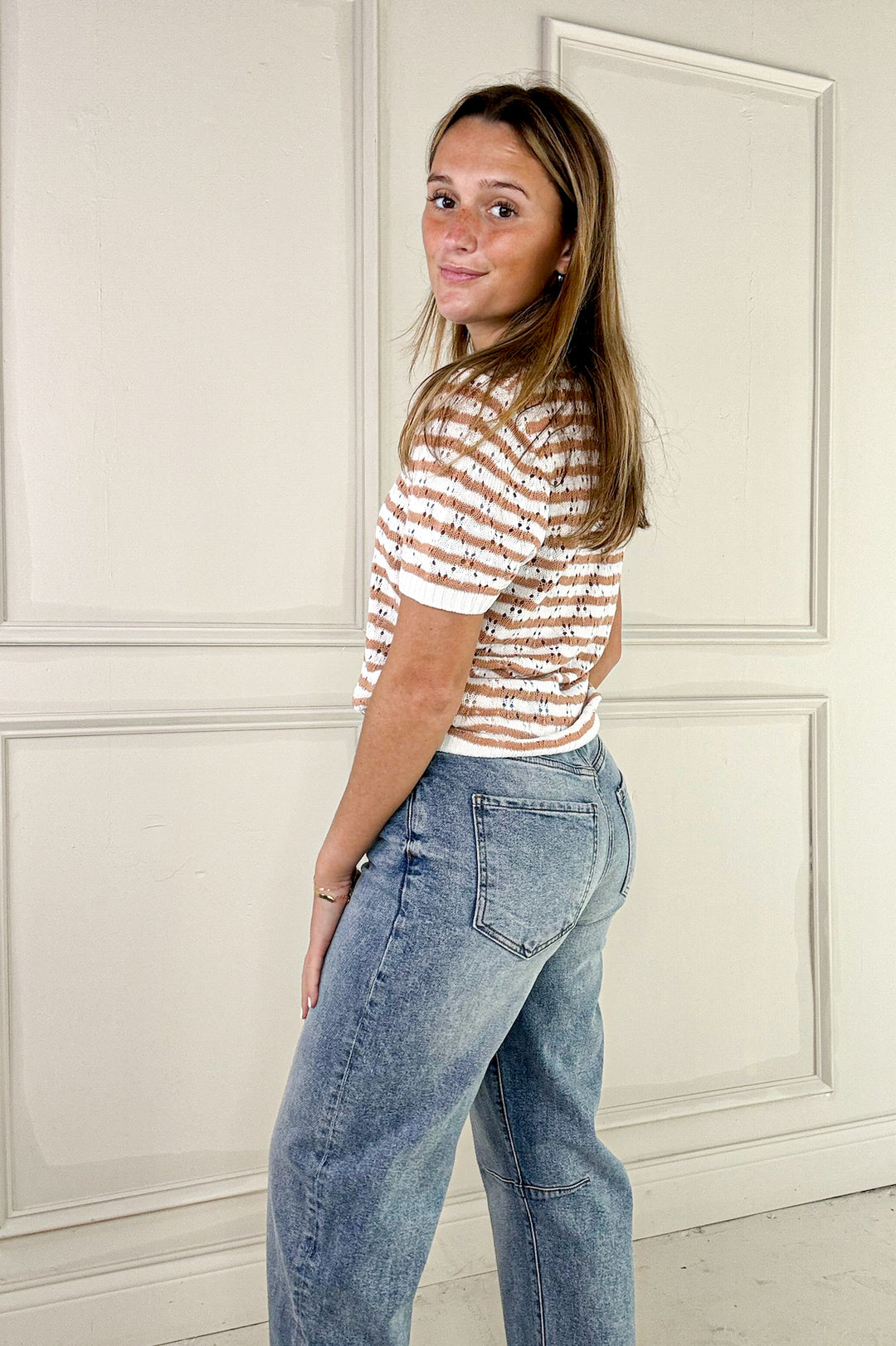 Lightweight Chunky Crochet Sweater Top