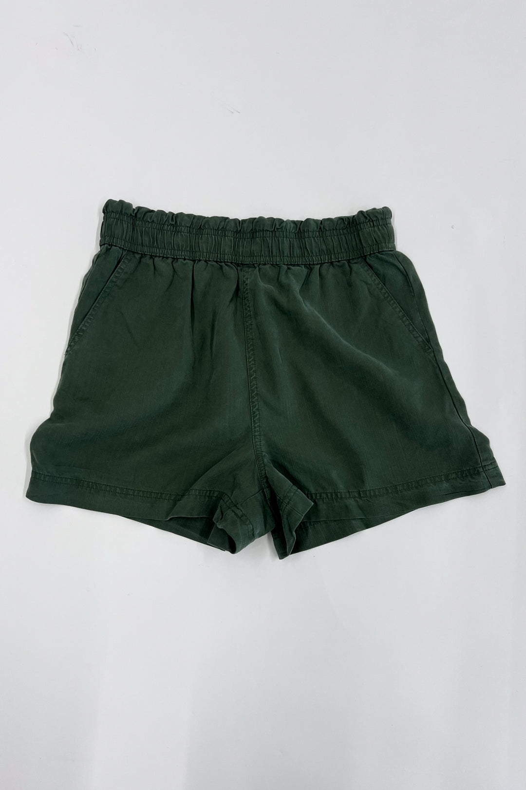 Soft Touch Tencel Drawstring Shorts