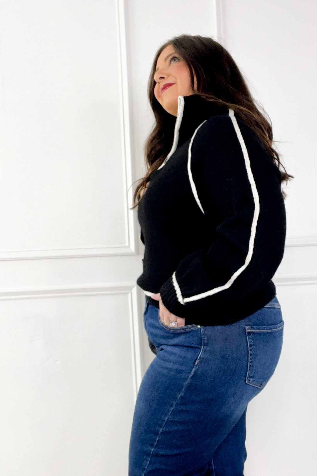 Z Supply Alps Half Zip Sweater