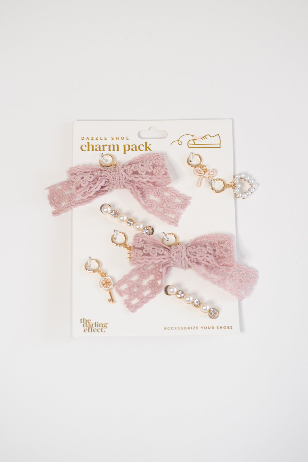 Dazzle Shoe Charm Pack | Key To My Heart