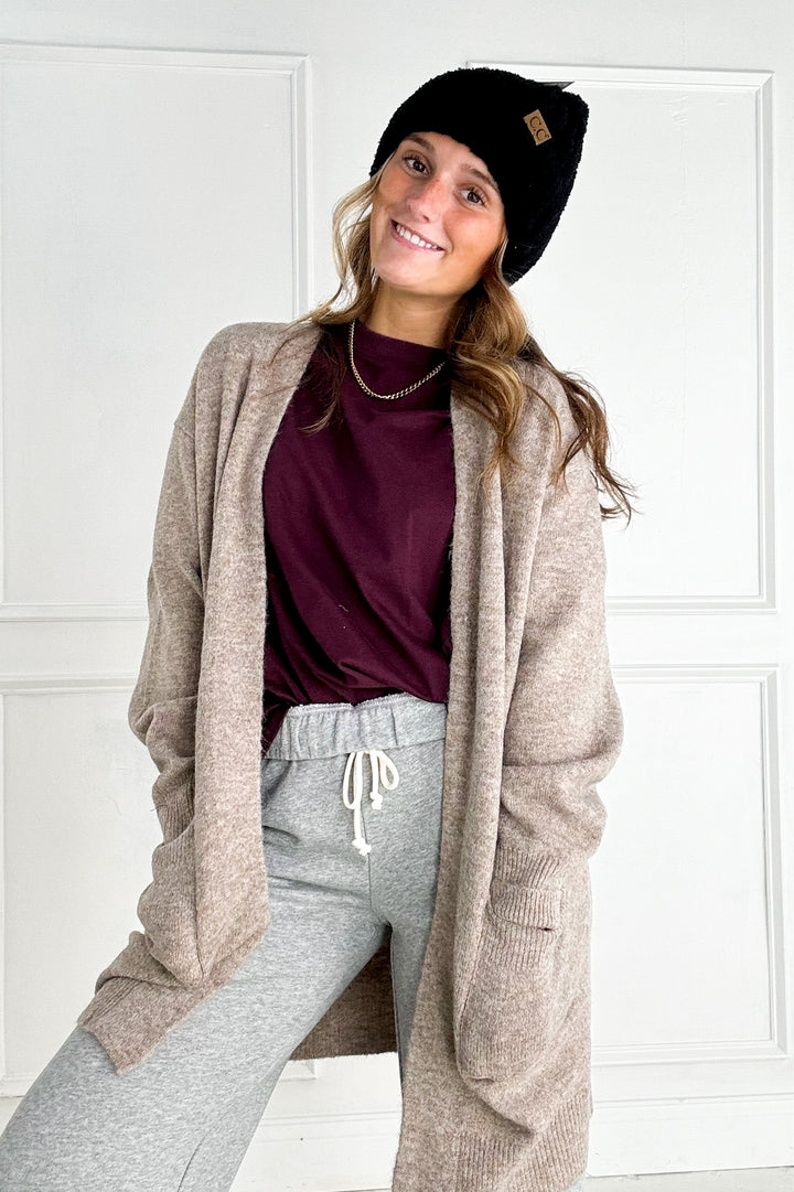 Ultra Soft Longsleeve Open Cardigan