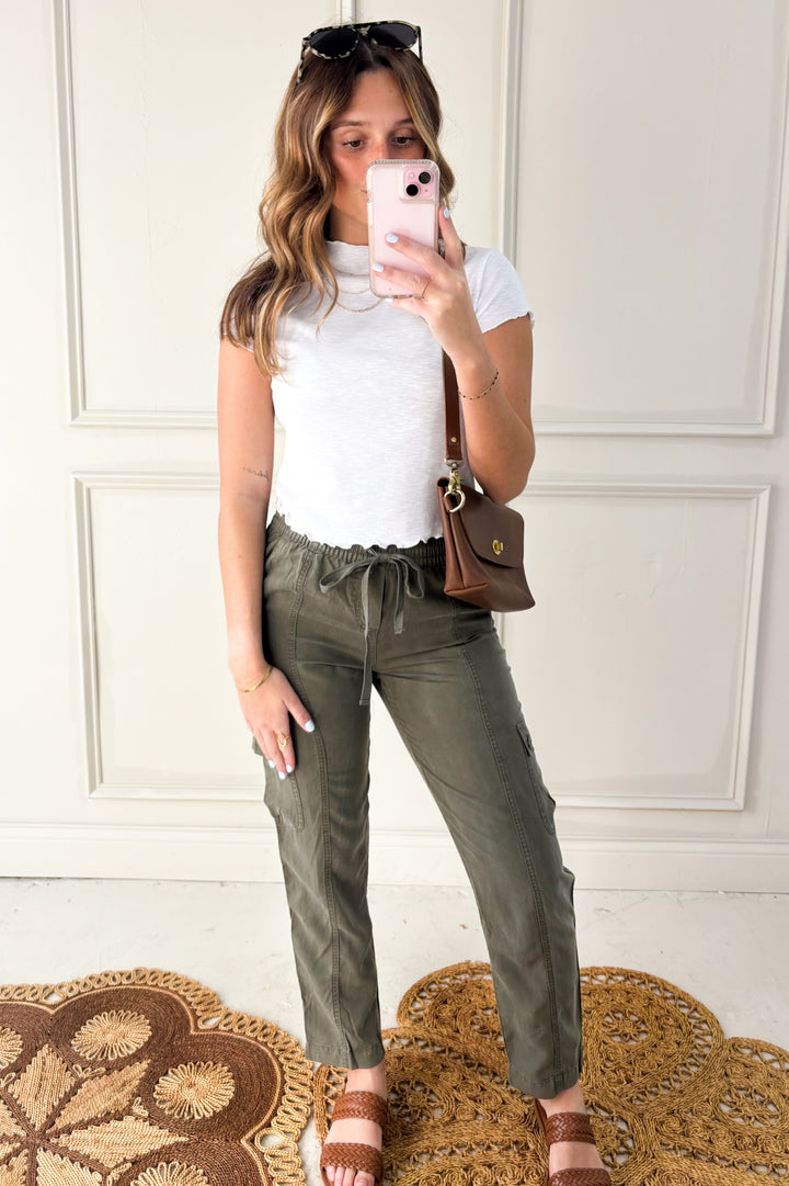 Ryder Tencel Cargo Jogger Pants