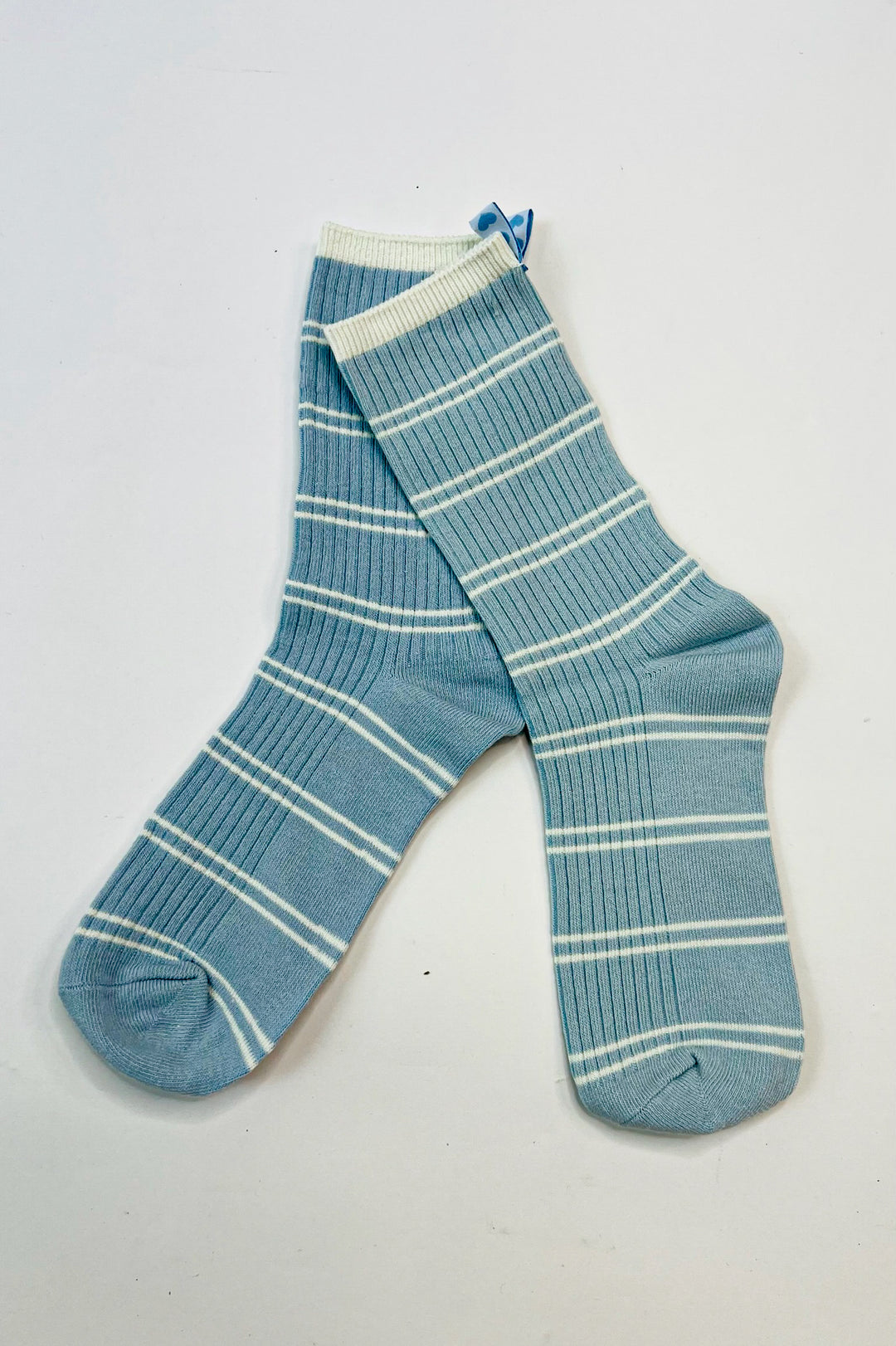 Midcalf Womens Socks w/ Decorative Ribbon