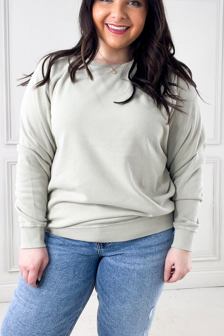 Raglan Crewneck Hangout Sweatshirt - Thread and Supply