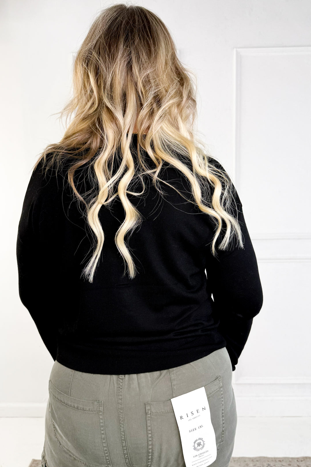 Lightweight Cashmere Blend Button Cardigan