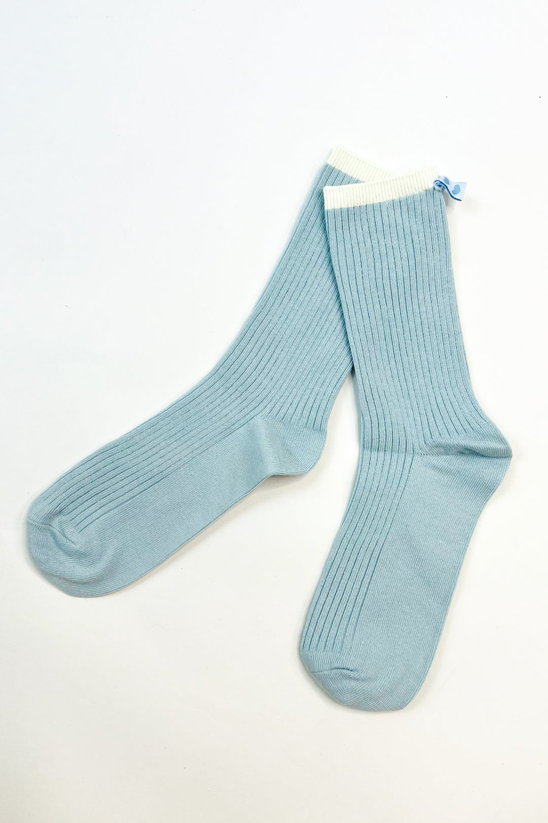 Midcalf Womens Socks w/ Decorative Ribbon