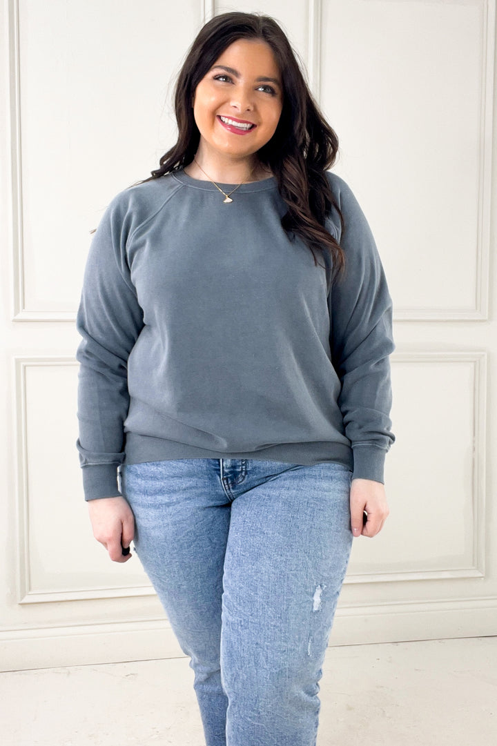 Raglan Crewneck Hangout Sweatshirt - Thread and Supply