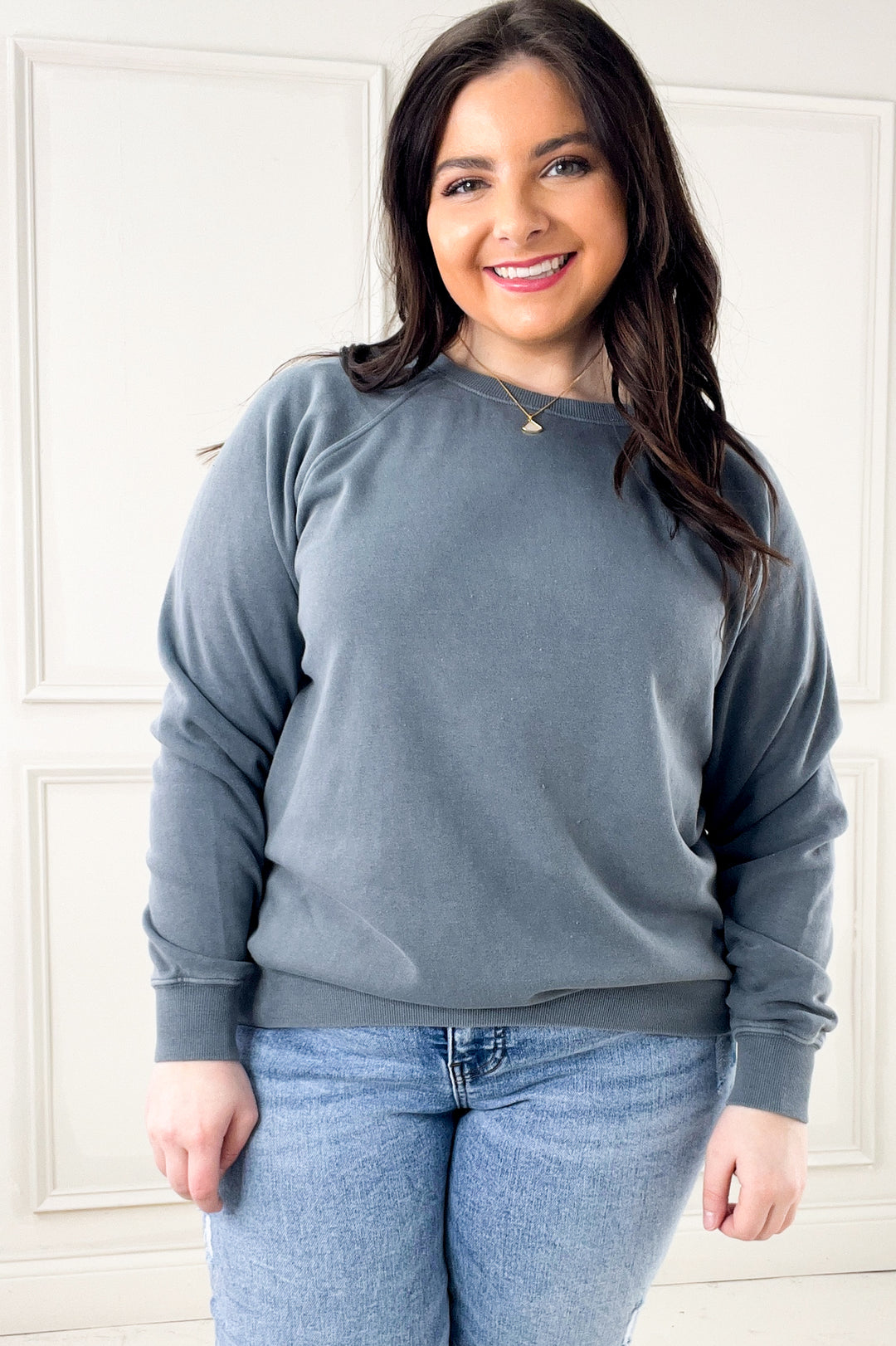 Raglan Crewneck Hangout Sweatshirt - Thread and Supply