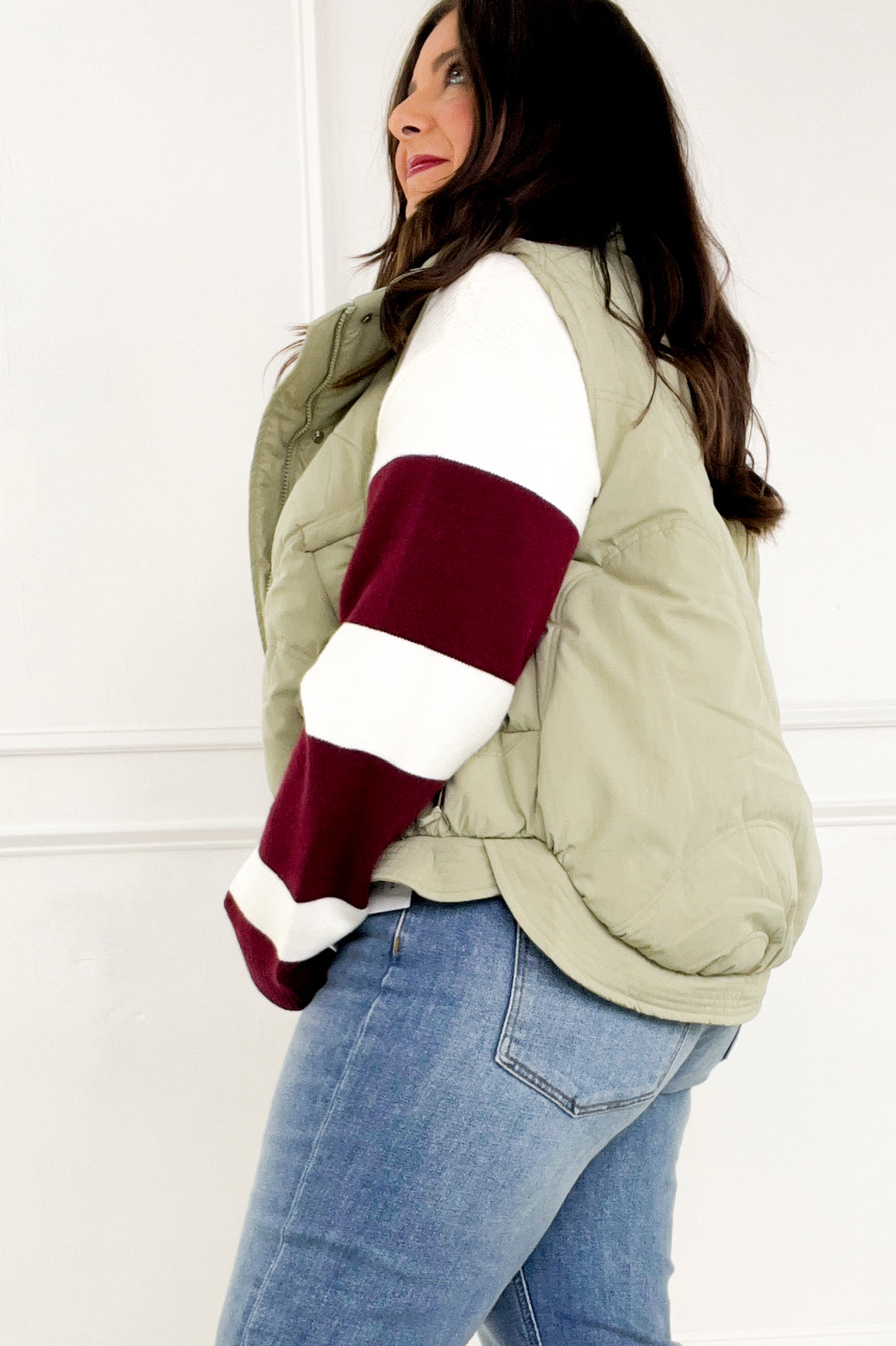 Street Chic High Neck Puffer Vest