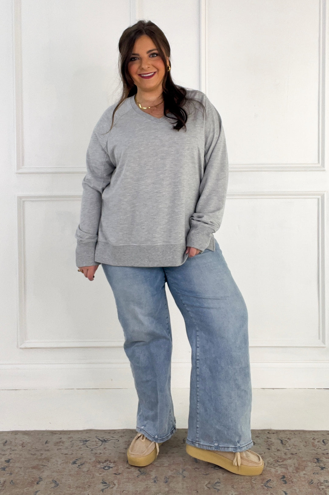 Z Supply Weekender V Neck Pullover