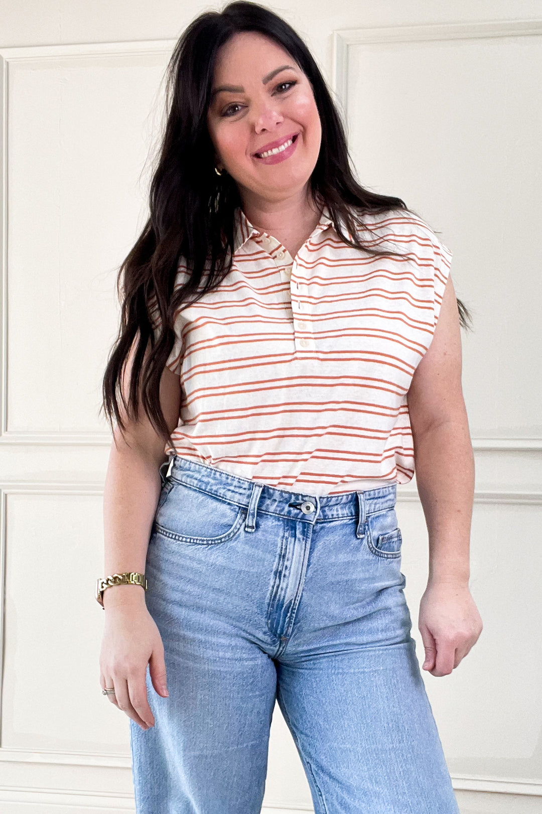 Remi Popover Dolman Short Sleeve Top