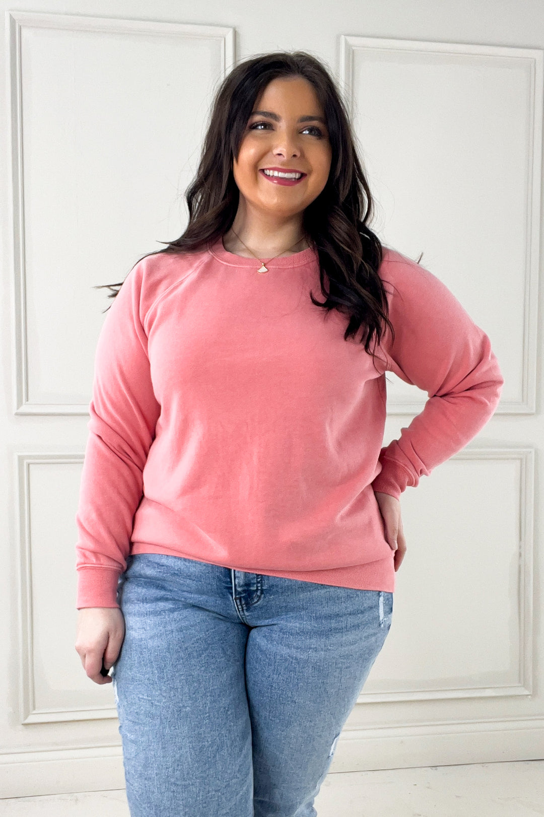 Raglan Crewneck Hangout Sweatshirt - Thread and Supply