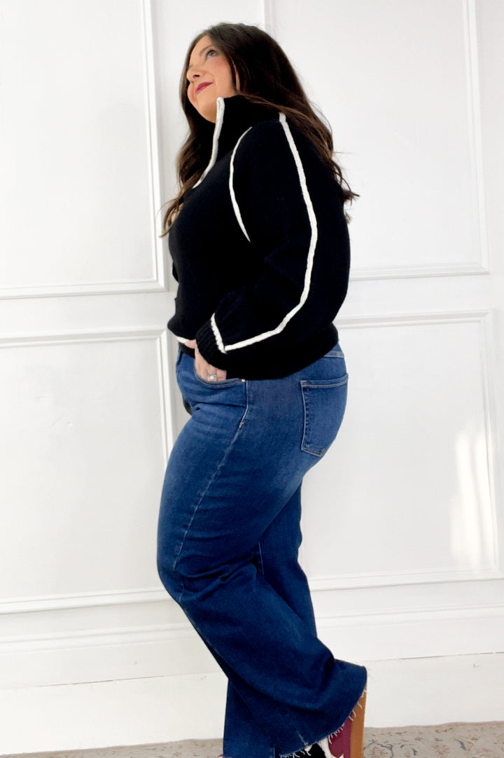 Z Supply Alps Half Zip Sweater