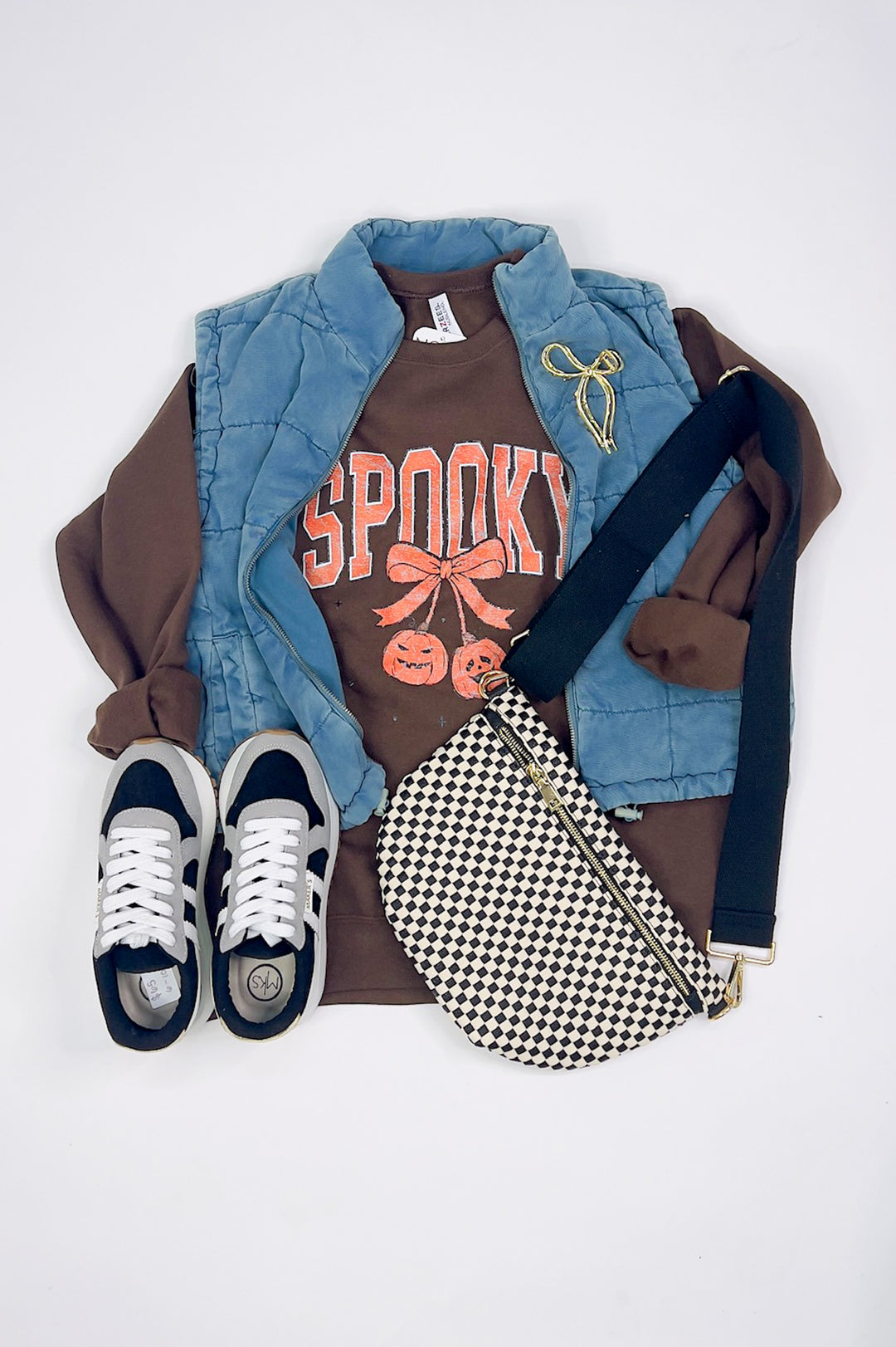 Spooky Jack-O’-Lantern Graphic Sweatshirt