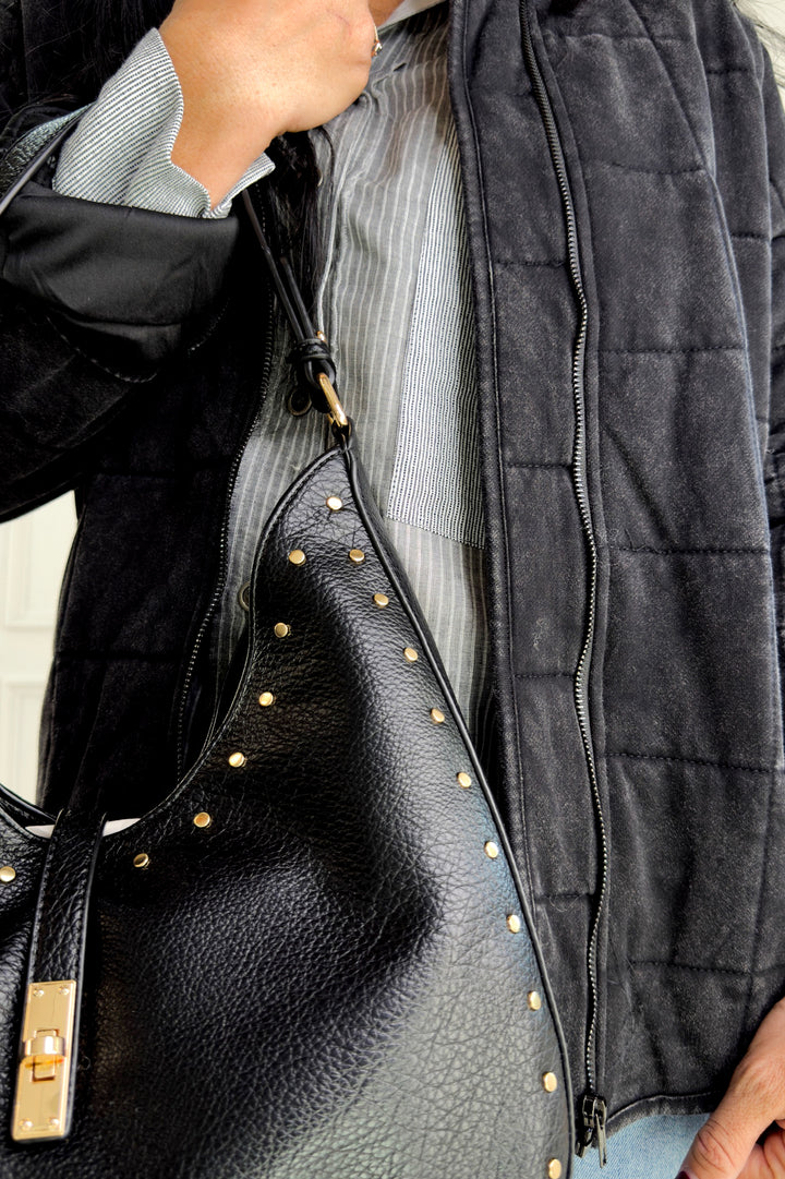 Dixie Quilted Zip-Up Jacket