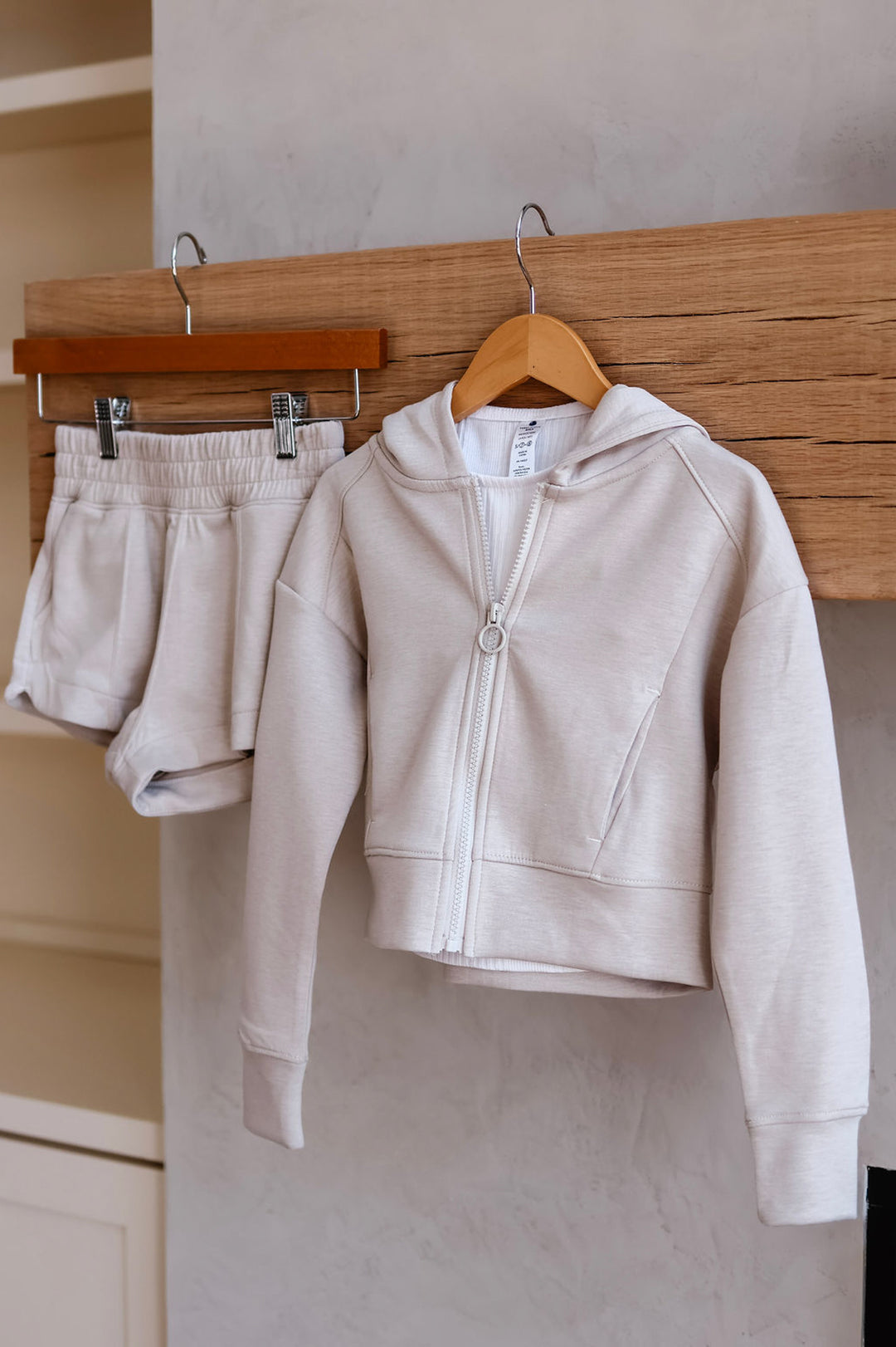 Girls Scuba Jacket With Tank & Shorts Set