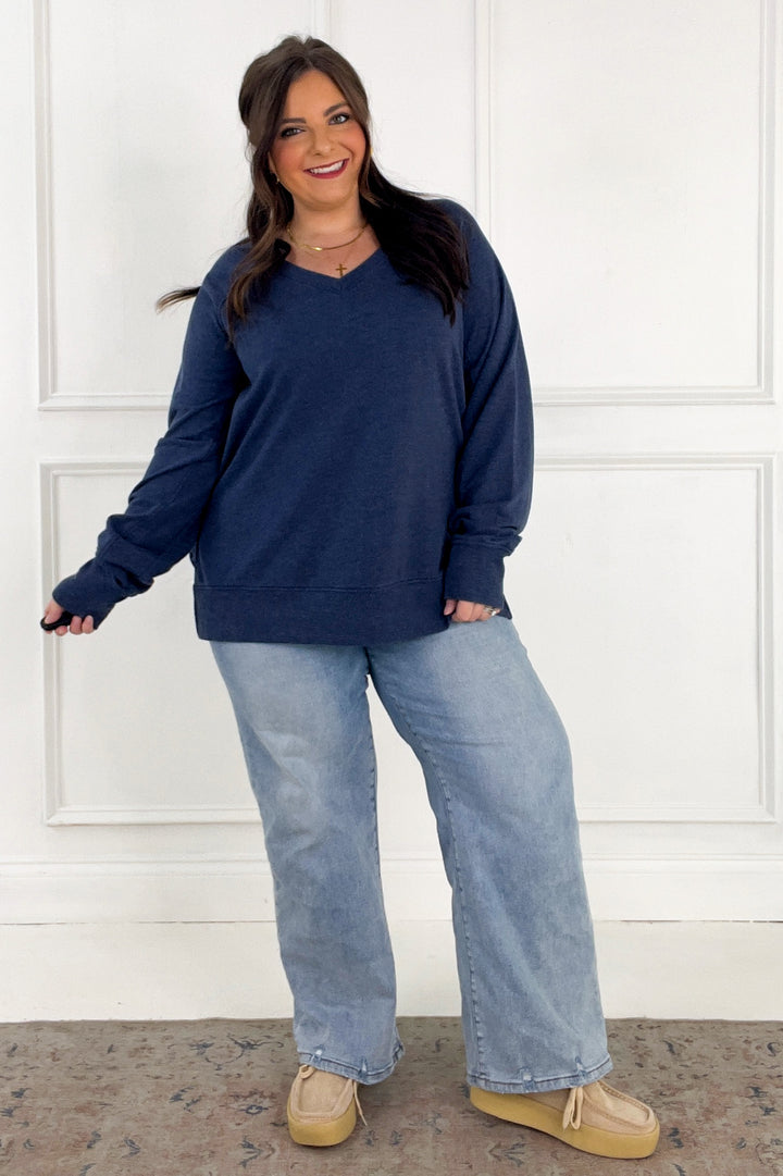 Z Supply Weekender V Neck Pullover