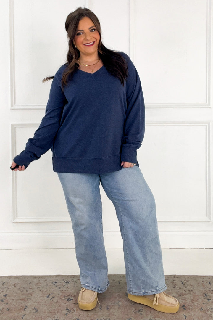 Z Supply Weekender V Neck Pullover