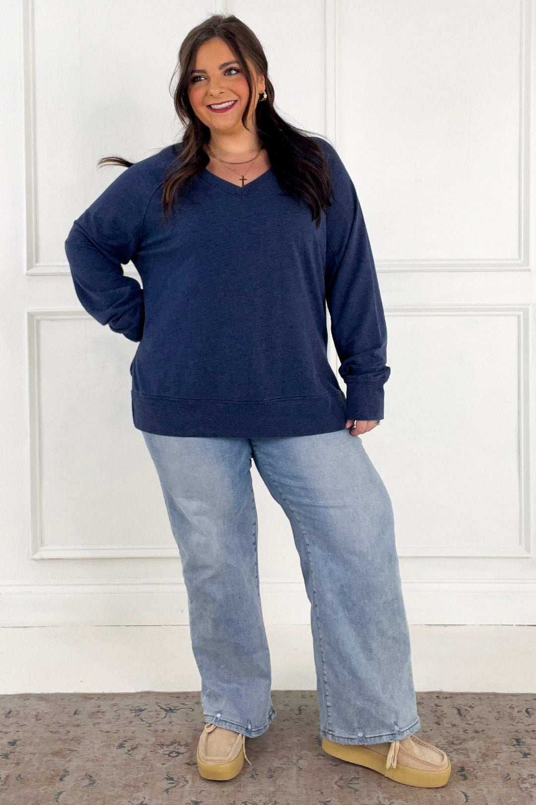 Z Supply Weekender V Neck Pullover