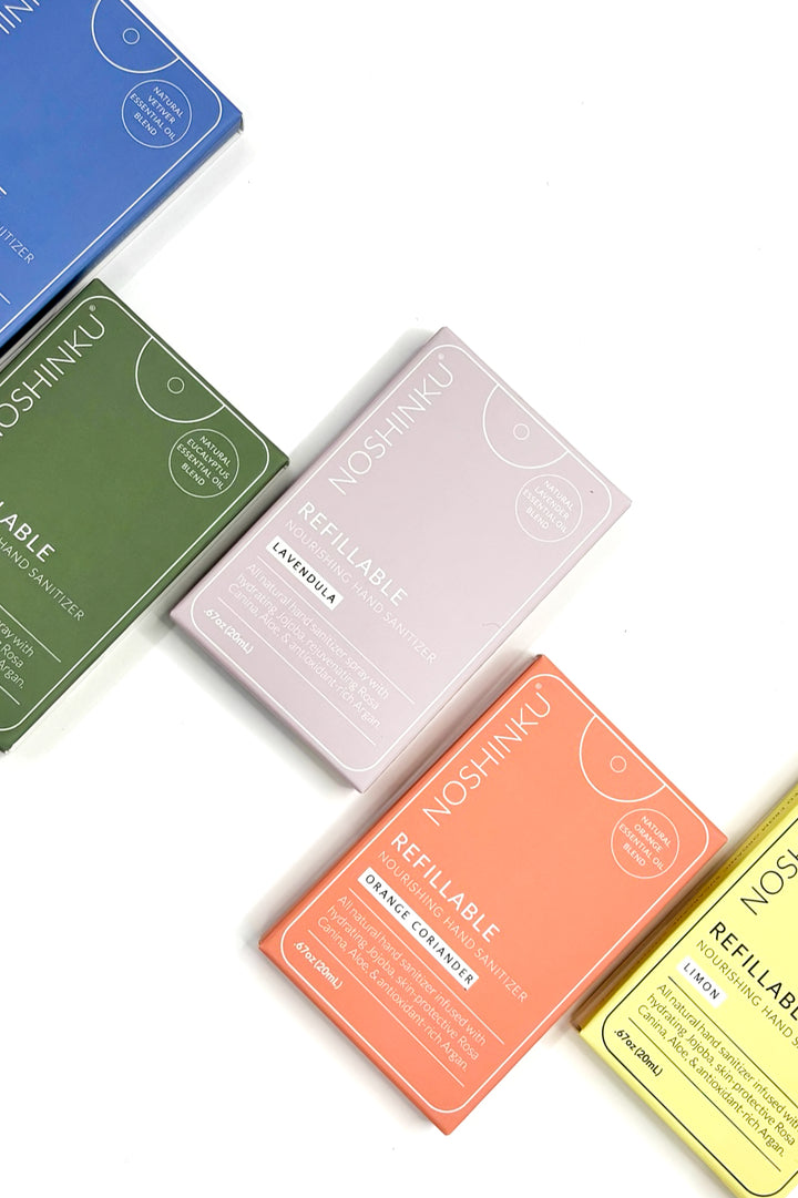 Refillable Moisturizing Pocket Hand Sanitizers