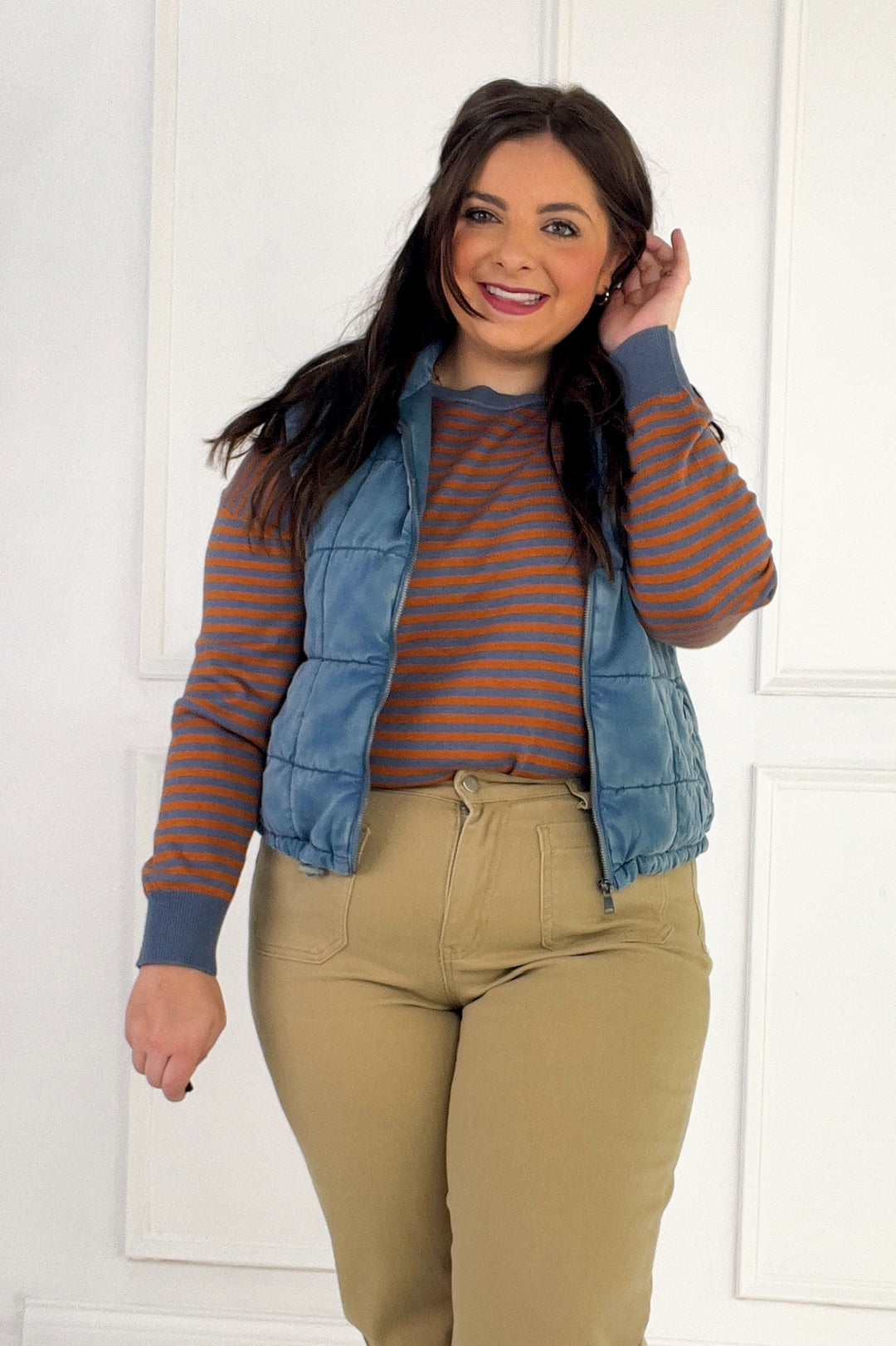 Thread & Supply Brina Quilted Puffer Vest