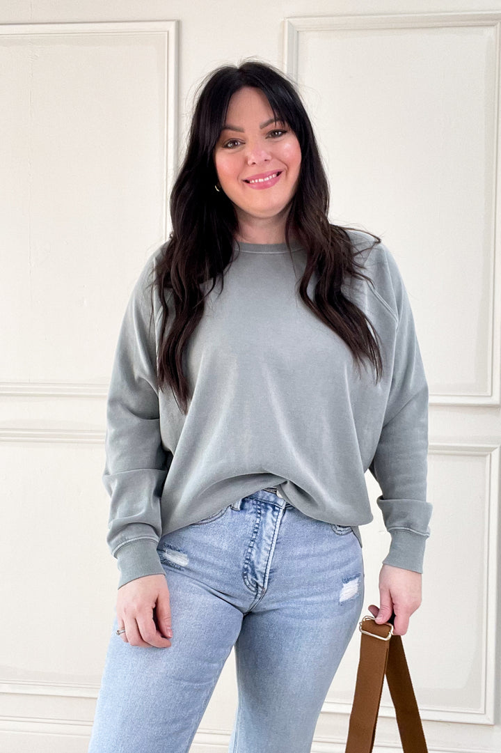 Raglan Crewneck Hangout Sweatshirt - Thread and Supply