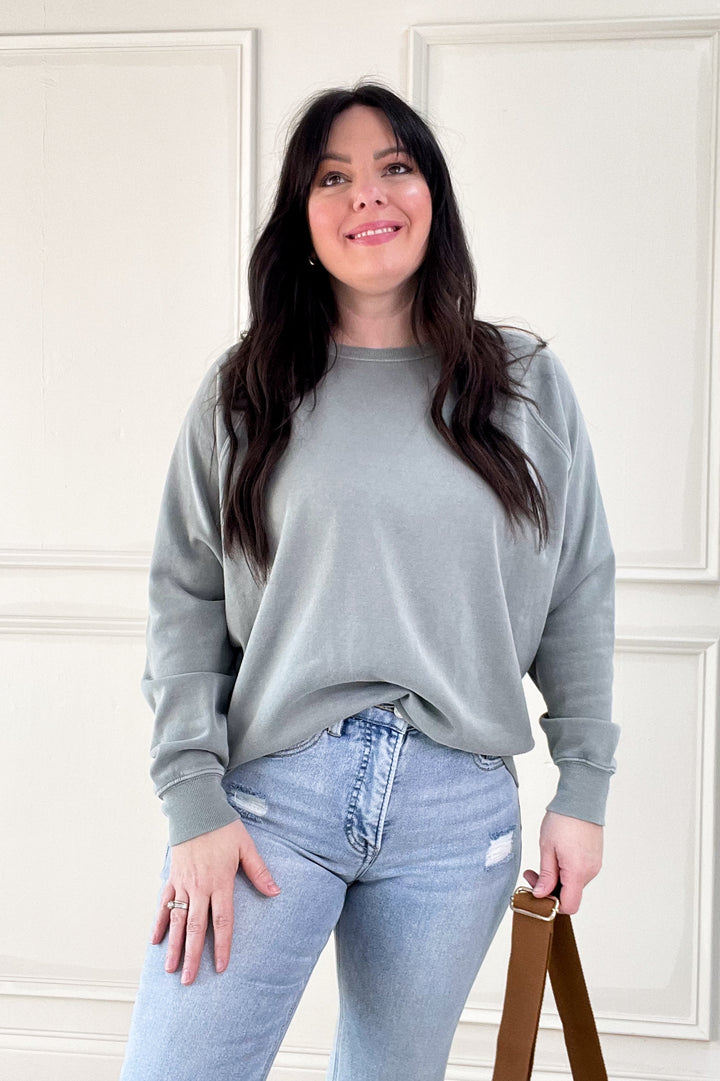 Raglan Crewneck Hangout Sweatshirt - Thread and Supply