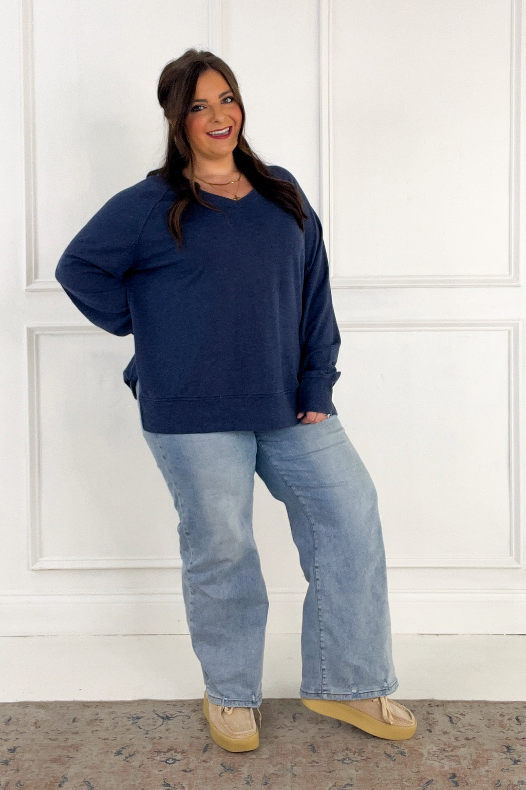 Z Supply Weekender V Neck Pullover