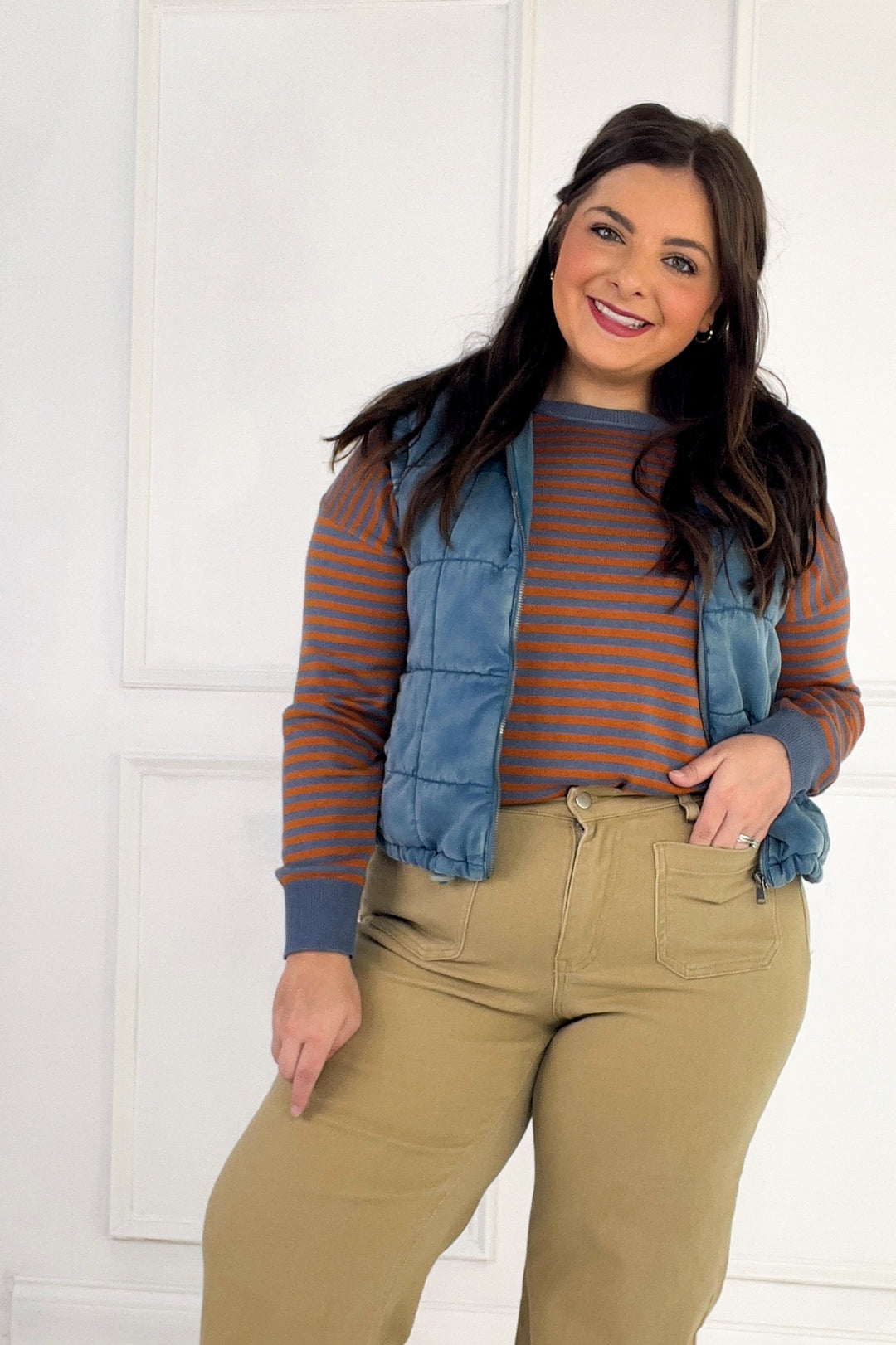 Thread & Supply Brina Quilted Puffer Vest