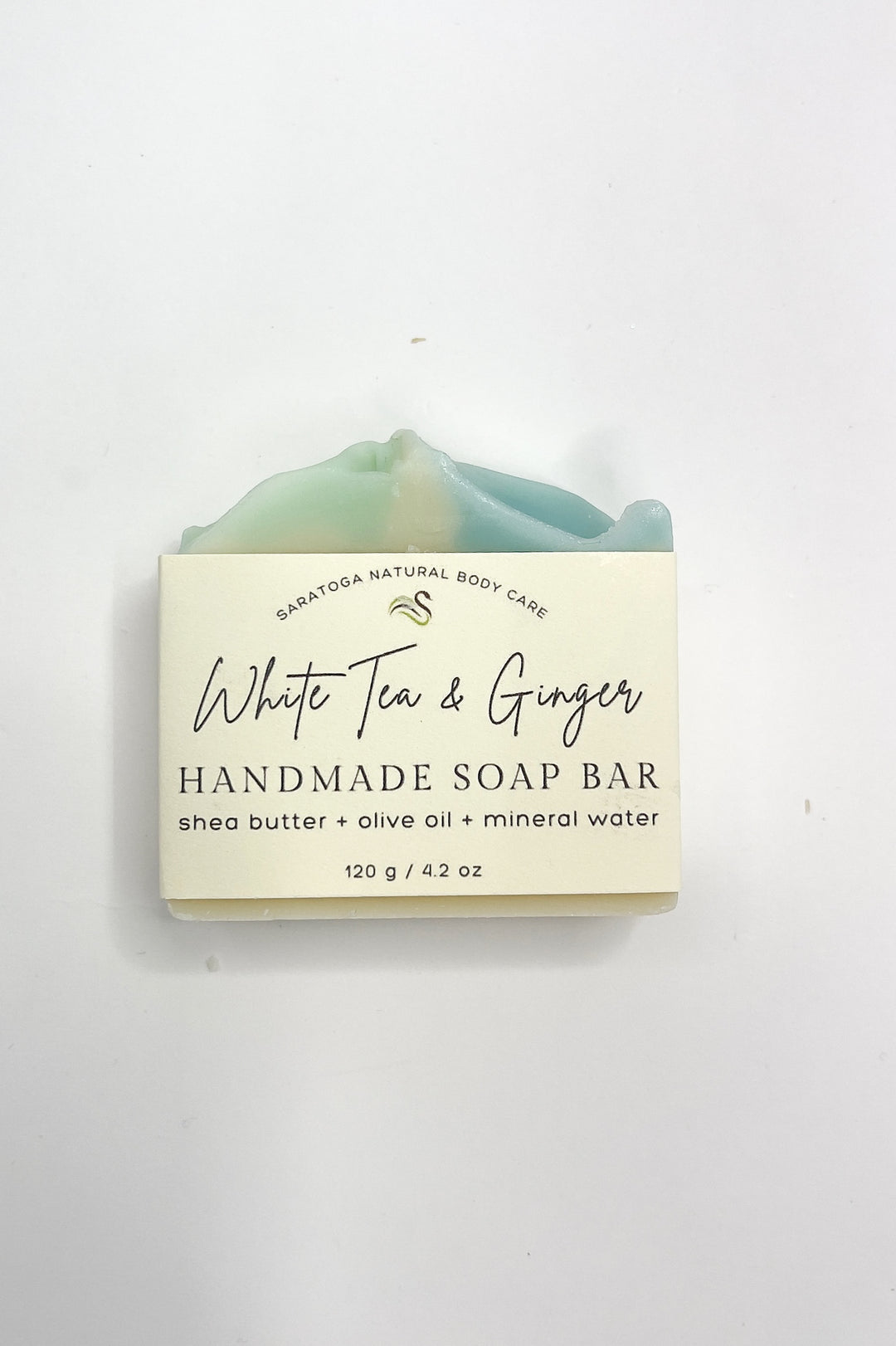 White Tea Ginger Handmade Soap Bar