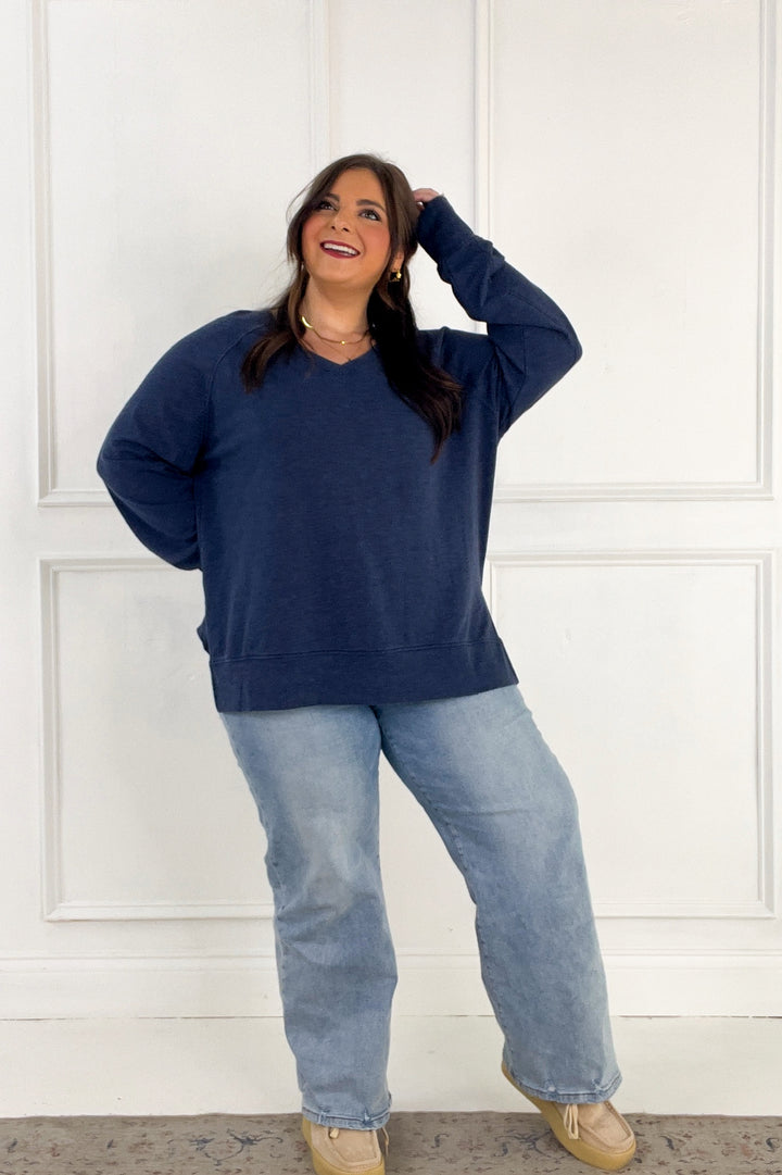 Z Supply Weekender V Neck Pullover