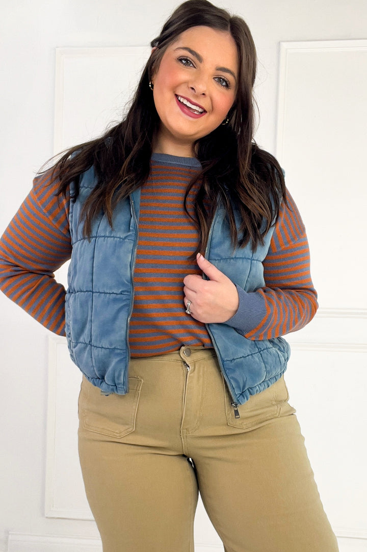 Thread & Supply Brina Quilted Puffer Vest