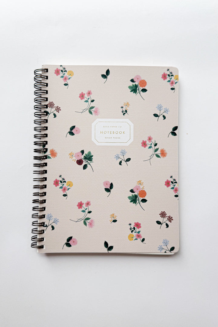 Ditsy Dahlia Spiral Notebook