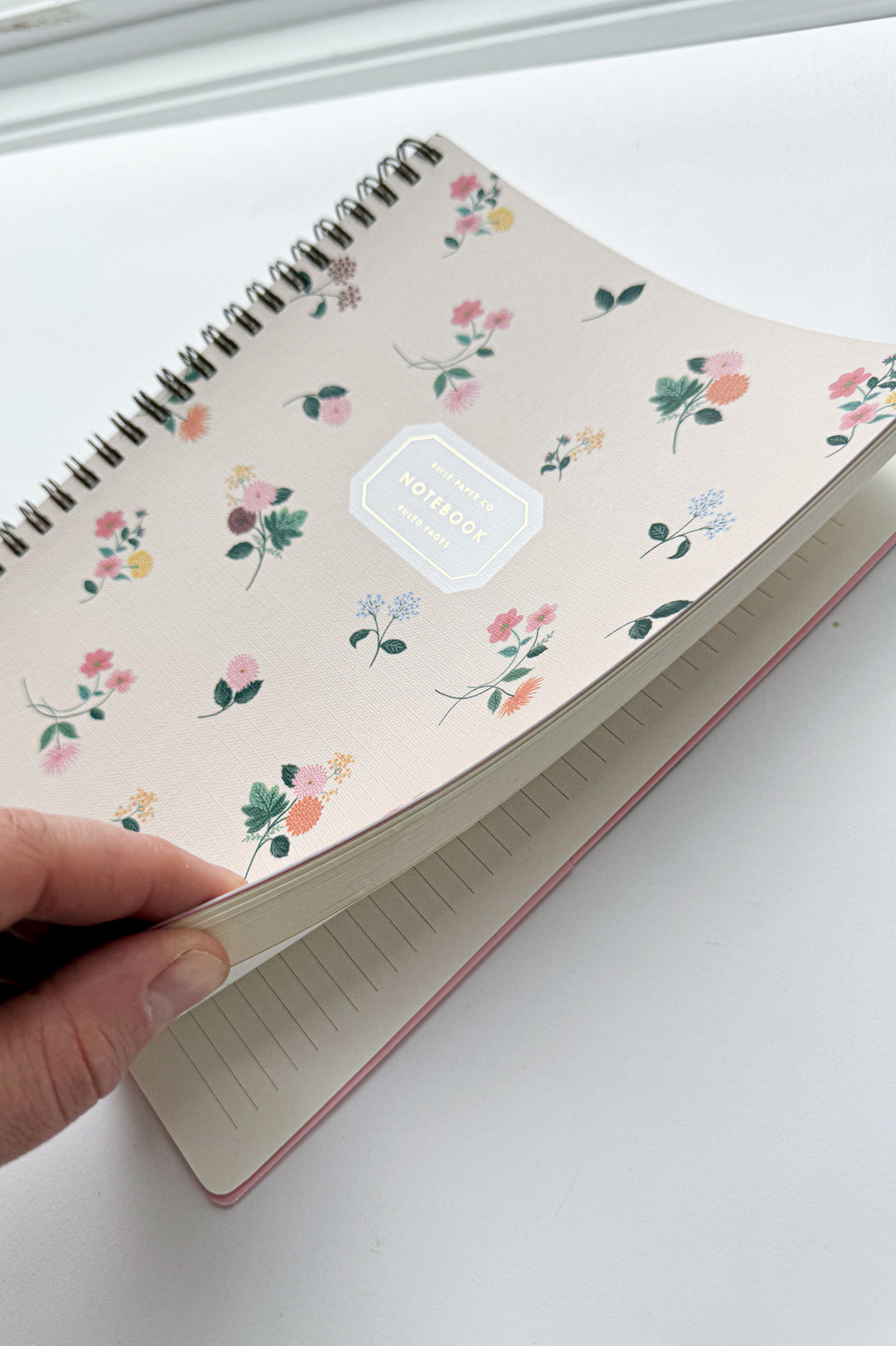 Ditsy Dahlia Spiral Notebook
