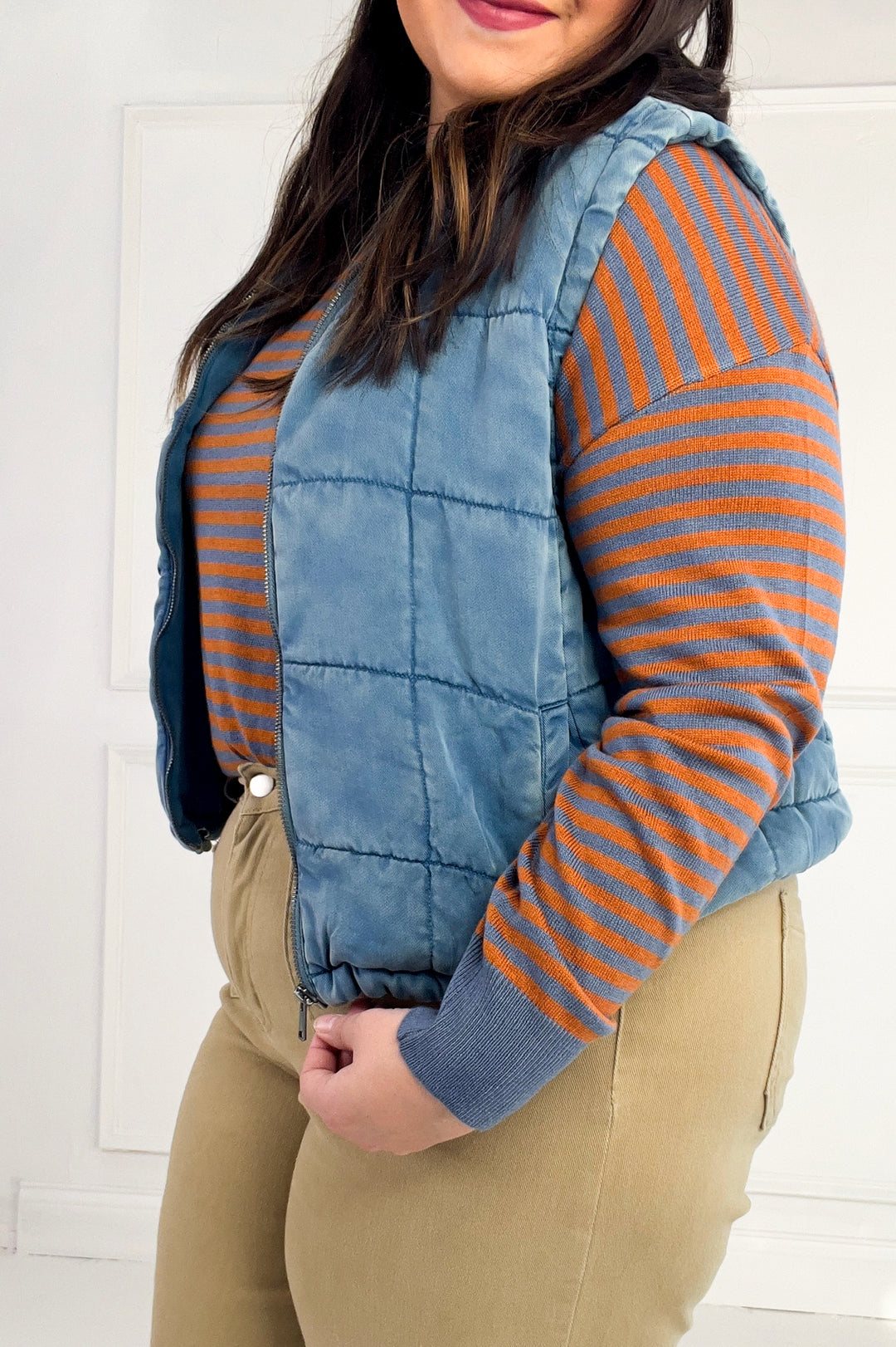 Thread & Supply Brina Quilted Puffer Vest