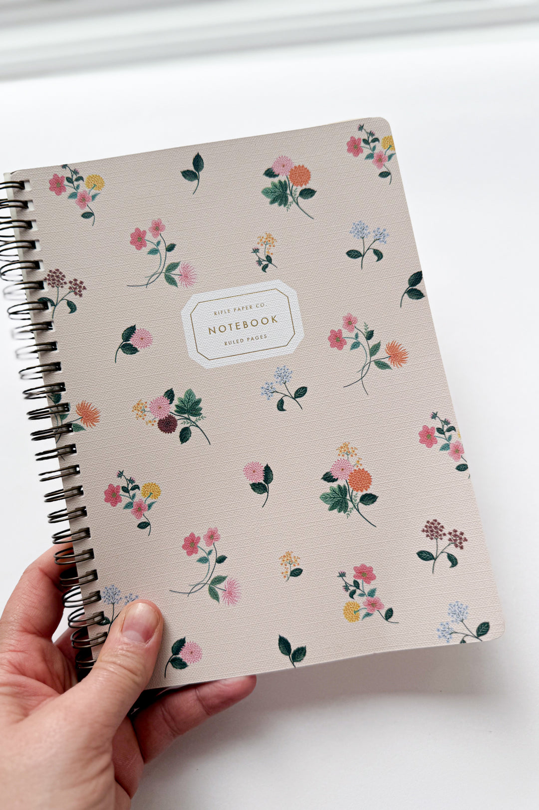 Ditsy Dahlia Spiral Notebook