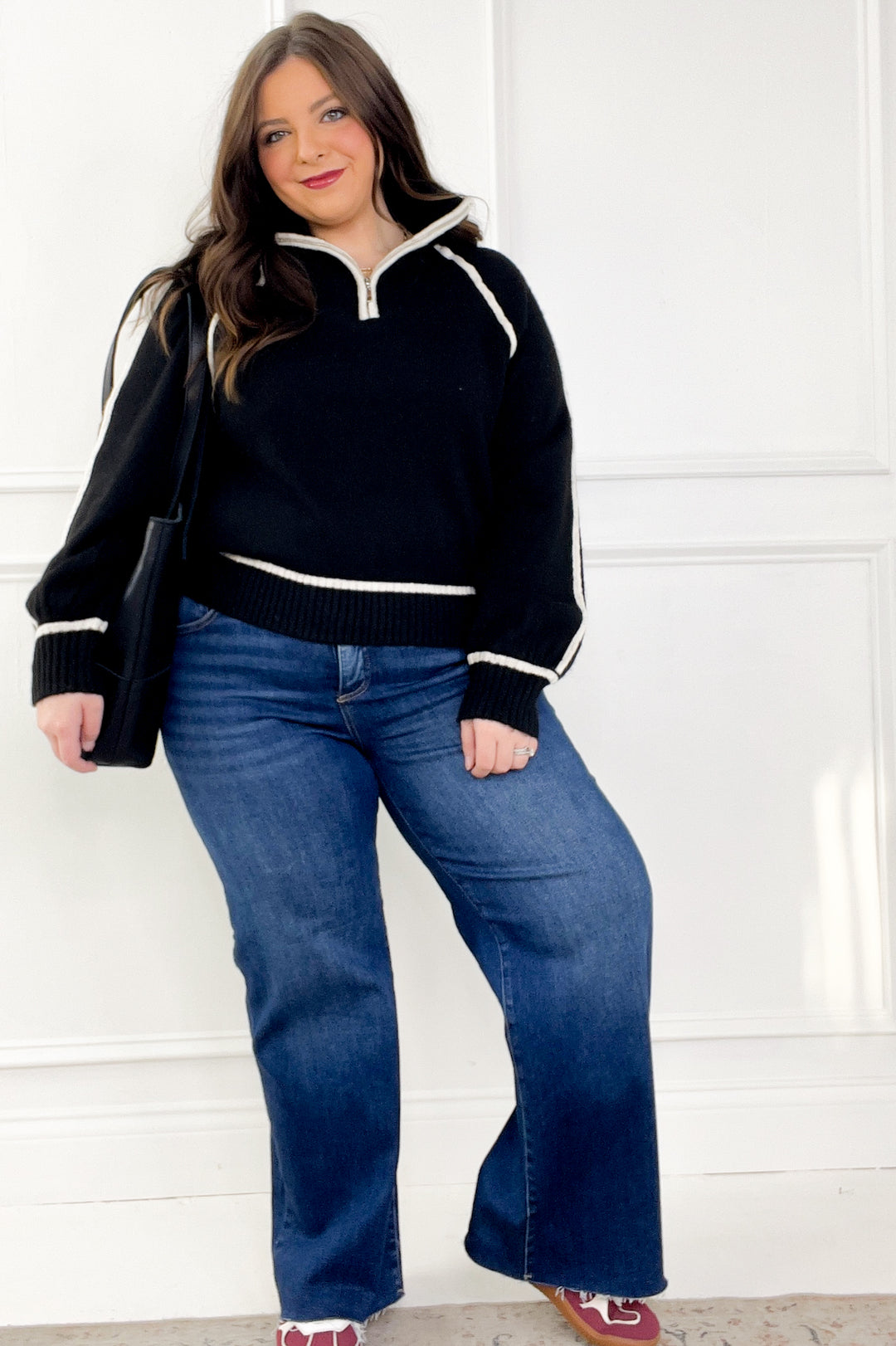 Z Supply Alps Half Zip Sweater