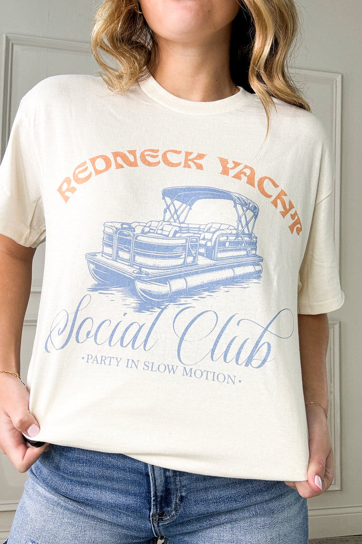 Redneck Yacht Social Club Graphic Tee