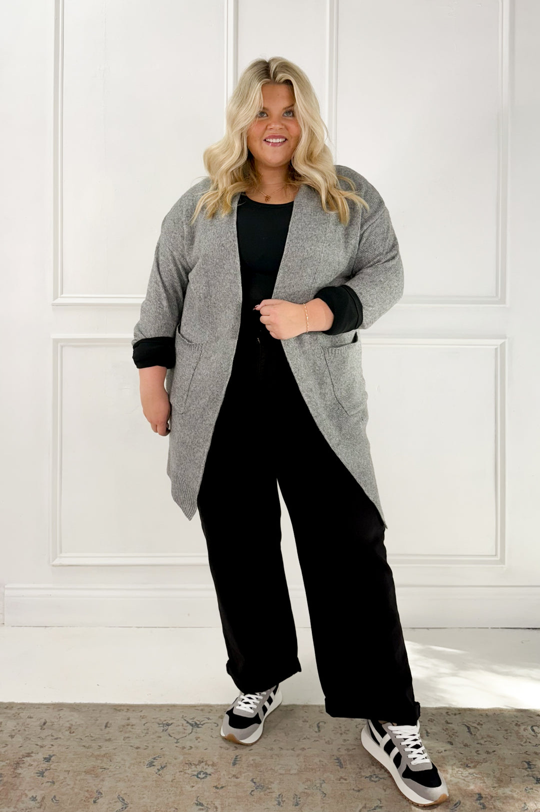 Risen Tummy Control Ankle Barrel Baggy Curvy Jeans