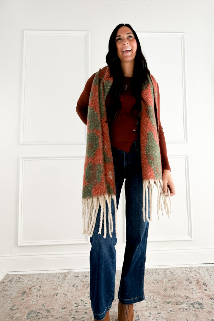 Boat Neck Long Sleeve Side Button Up Top