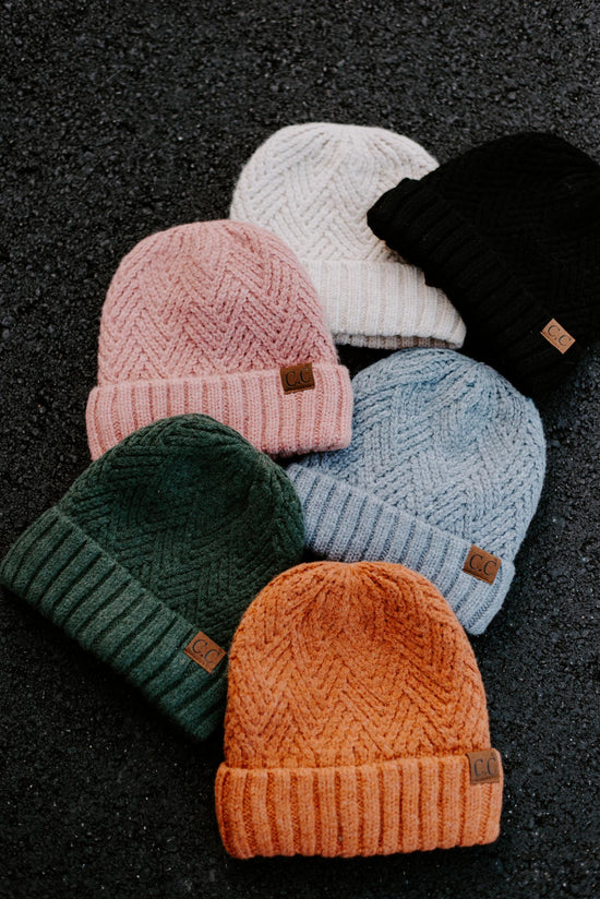 Load image into Gallery viewer, C.C. Criss Cross Knit Beanie | 6 Colors
