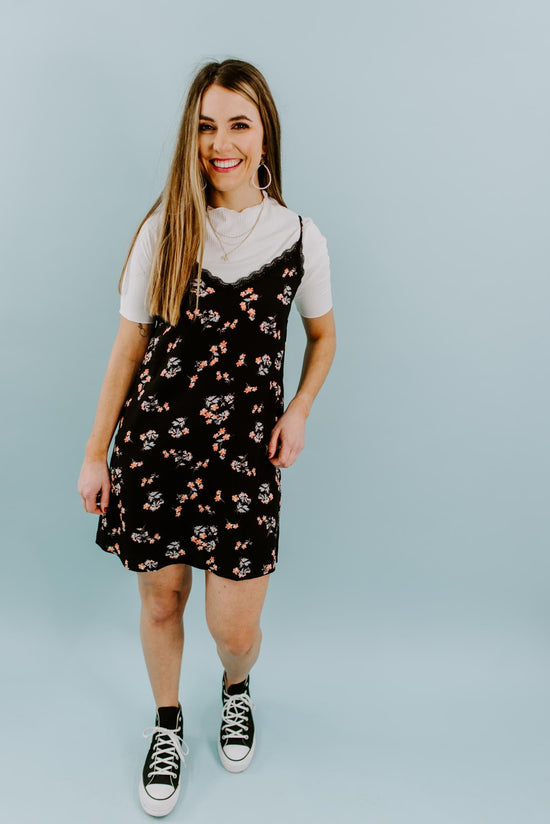 Gigi Floral Print Mini Dress