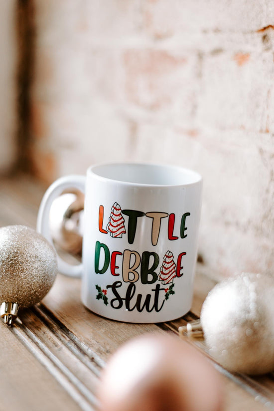Little Debbie Slut Christmas Mug