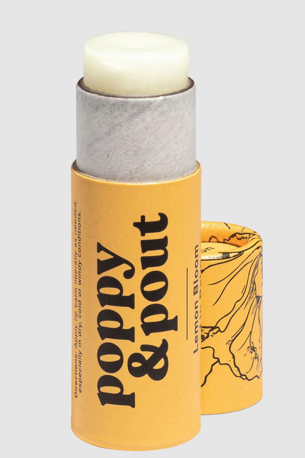 Poppy & Pout Lemon Bloom Lip Balm