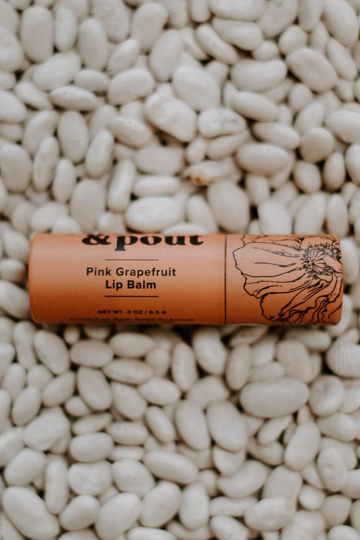 Poppy & Pout Pink Grapefruit Lip Balm