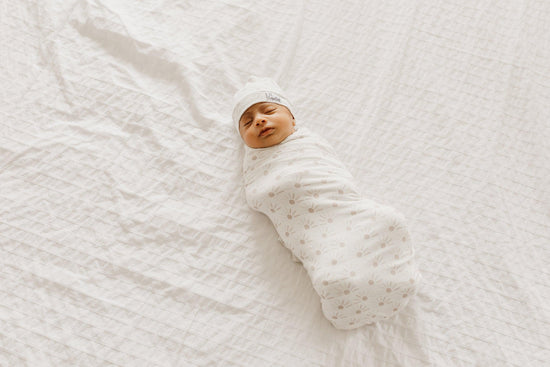 Load image into Gallery viewer, Shine Knit Swaddle Blanket | Copper Pearl
