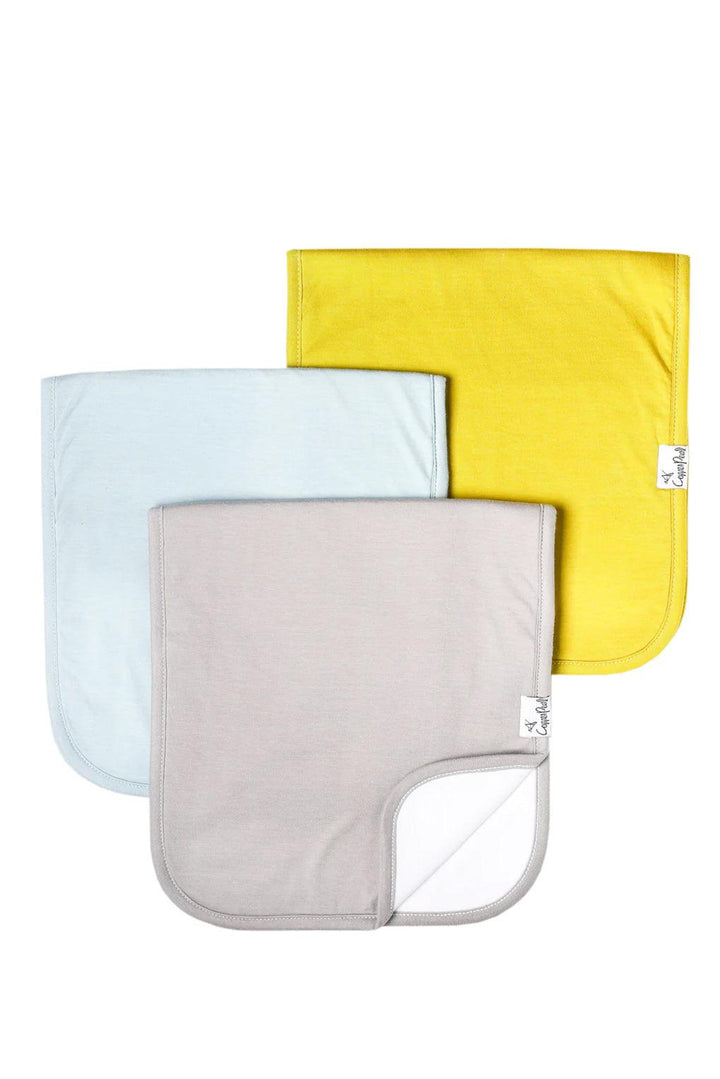Stone Burp Cloth Set (3-Pack) | Copper Pearl